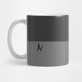 Walking away Mug